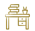 Writing desk & chair