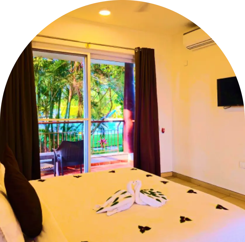 Pool Front Rooms